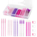 HASTHIP® Makeup Tools Set for Women,10PCS Disposable Brushes Kit - Eyebrow Brush,Mascara Brushes Lipstick Applicators Eyeshadow Applicators Eyeliner Brush Travel Makeup Synthetic Face & Eye