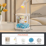 HASTHIP® Small Fish Tank, Glass Aquarium Starter Kit