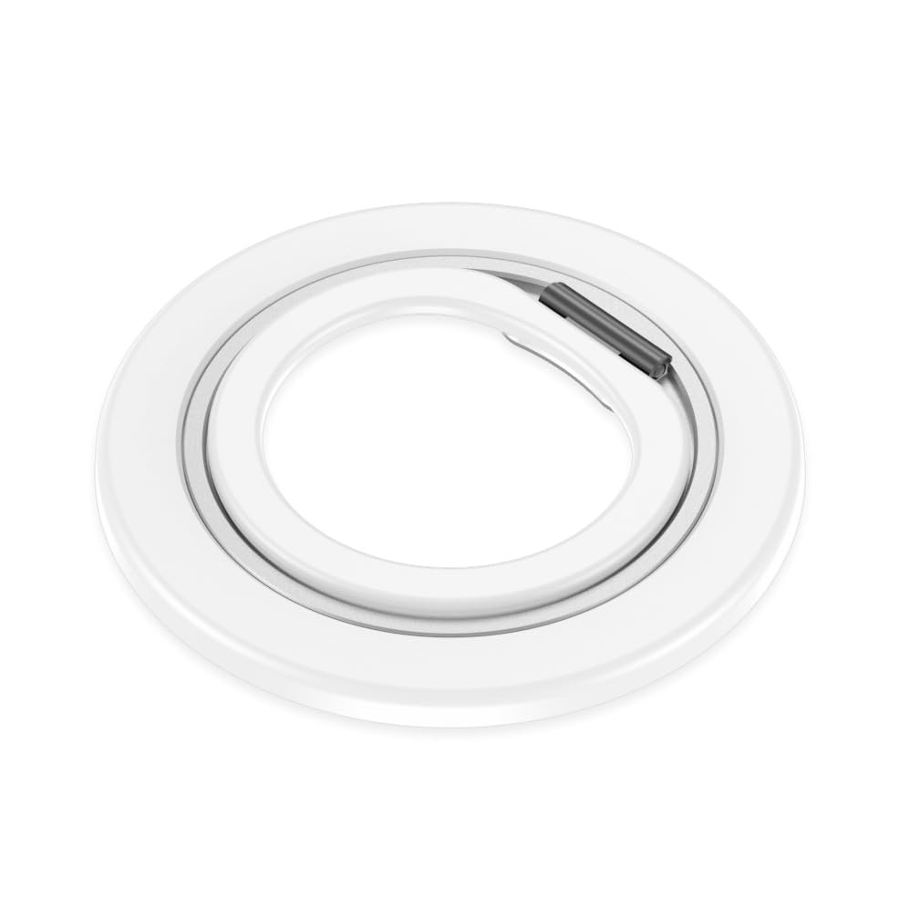 HASTHIP® Anillo Magnético para Móvil MagSafe, Soporte y Agarre de Teléfono, Ring Holder Desmontable 360° para iPhone 17 16 15 14 13 Series y Samsung, Stand de Escritorio con Fuerte Iman [Super