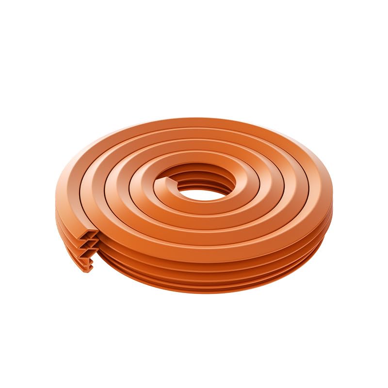 HASTHIP® Door Seal Strip 16.4ft, 3-Layer Adjustable Door Draft Stopper, TPE Weather Stripping for Doors & Windows, Gap Sealing 211mm
