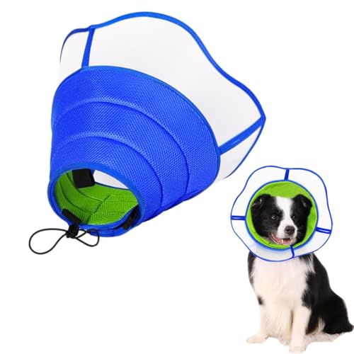 HASTHIP® Dog Cone Collar, Breathable Soft Dog Cones