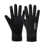 HASTHIP® WinterPro Winter Gloves for Men & Women, Touch Screen, Waterproof, Warm Velvet, Outdoor Sports Cycling, Driving Biking Hiking, Cold Weather Black-M