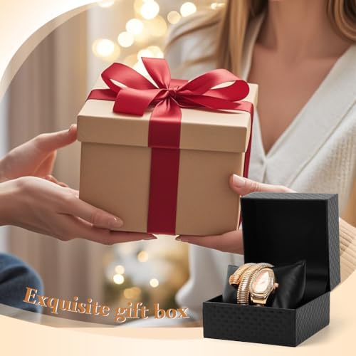 HASTHIP® Serpentine Wrap Wristwatch for Women