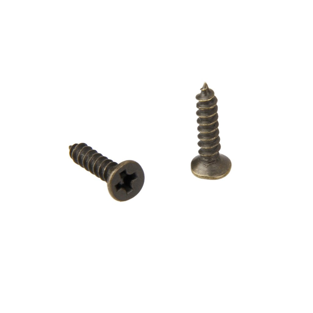 Supvox Generic Imported 10Pcs Antique Brass Door Cabinet Knob Wardrobe Drawer Shell Pull Handle-Perfect for Home & Office Drawers