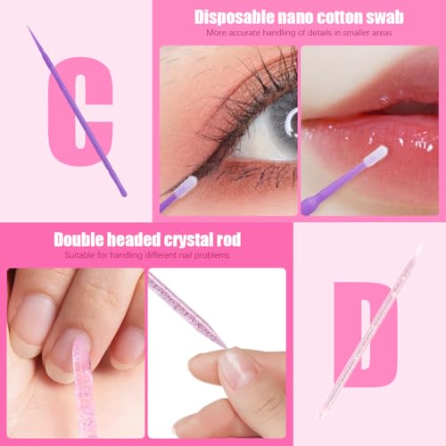 HASTHIP® Makeup Tools Set for Women,10PCS Disposable Brushes Kit - Eyebrow Brush,Mascara Brushes Lipstick Applicators Eyeshadow Applicators Eyeliner Brush Travel Makeup Synthetic Face & Eye