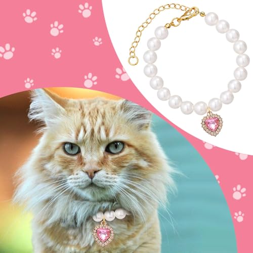 HASTHIP® Jewelry Cat Collar, Pet Collar Jewelry Necklace