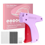 HASTHIP® Quick Clothing Stapler with Extra Needles & Glue Needles Handheld Sewing Machine Quilt Tacking Gun Micro Stitching Machine Tagging Stitch Tool Kit for Clothing