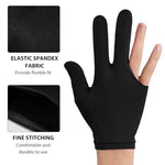HASTHIP® 5Pcs Snooker Gloves for Men & Women, Breathable Spandex 3 Finger Billiard Gloves for Left Hand/Right Hand, Universal Size, Durable & Comfortable for Precision Cue Grip, Ideal for Matches