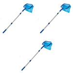 HASTHIP Swimming Pool Cleaning Net for Debris Removal with 44–105 cm Retractable Handle | Lightweight Aluminum and PP Mesh Skimmer