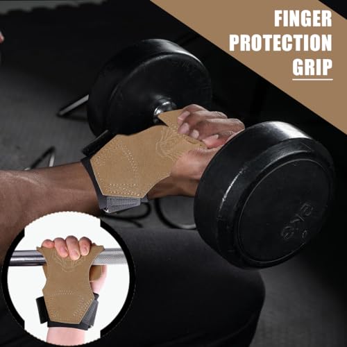 HASTHIP® Weight Lifting Wrist Strap with Padded Support Belt, Anti-Slip