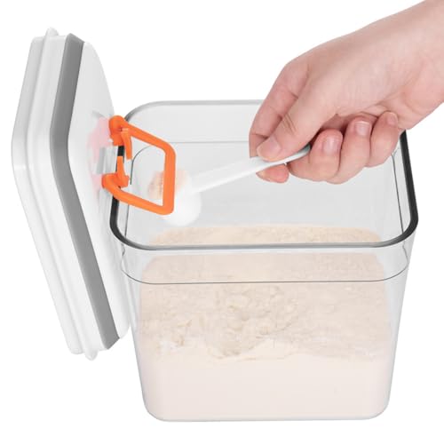 HASTHIP® 1700ml Baby Formula Dispenser with Scoop and Leveller, Foodgrade PP Anti-Leak Milk Powder Dispenser Container, Baby Snack Storage Container for Outdoor Travel Home, BPA Free