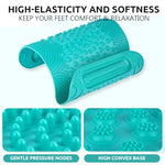 HASTHIP® Portable Foot Massage Pad for Plantar Fasciitis Relief, Reflexology Pressure Point Mat, Stress and Pain Relief, Acupressure Foot Massager for Home, Office, Travel