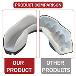 HASTHIP® Mouthguard Slim Fit, Adults and Junior Mouth Guard
