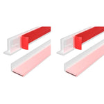 HASTHIP Shower Threshold Water Dam for Bathroom and Kitchen | 59 in Flexible Silicone Guard