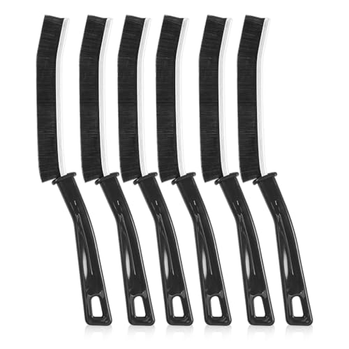 HASTHIP® 5Pcs Gap Cleaning Brush, Tiles Cleaning Brush, Sink Cleaning Brush, with PP Handle Utility Narrow Brushes Window Cleaning Brush for Tiles, Window, Wall Crevices, Kitchen Sink