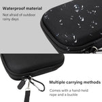 HASTHIP® YourBrand Hard Carrying Case for JBL Go 4/Go 3 Speaker,Waterproof EVA Travel Protective Storage Bag with Hand Strap & Accessory Pocket,Shockproof Anti-Scratch Cover for JBL Go 4/Go 3