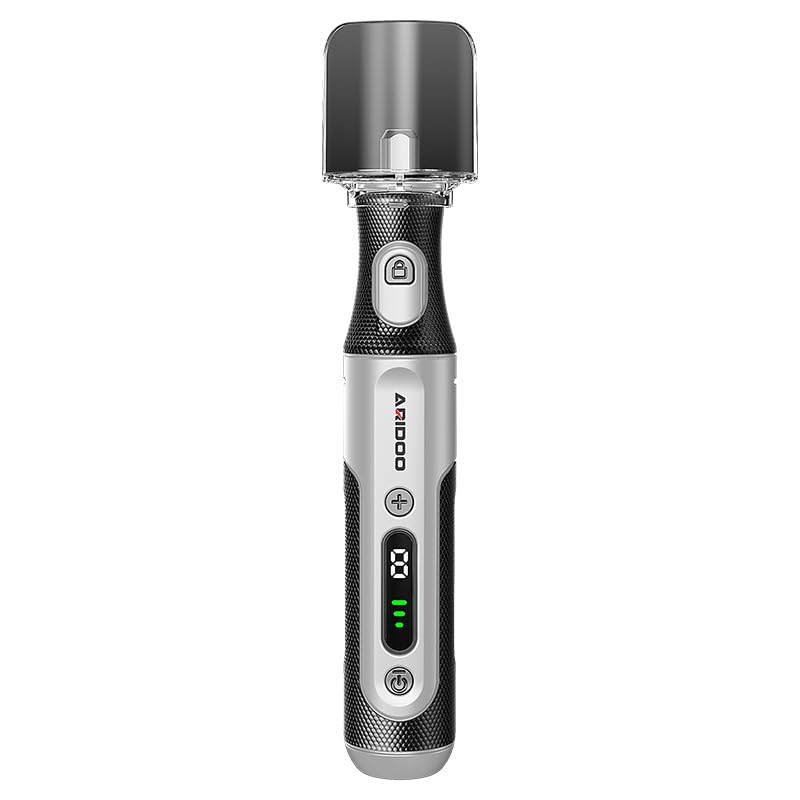 HASTHIP® Mini Taladro Inalámbrico 163PCS, Taladro Rotativo USB Recargable 1200mAh con 8 Velocidades 3000-20000RPM para Manualidades, Pulido, Lijado y Grabado