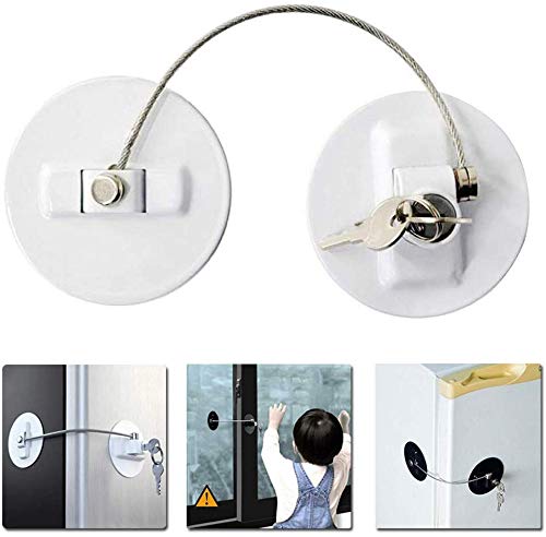 Ywoow Home Key Refrigerator Lock (Multicolour).