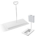 HASTHIP Squat Toilet Cover with Long Handle 53x25cm for Hygiene and Sanitation | PP Material