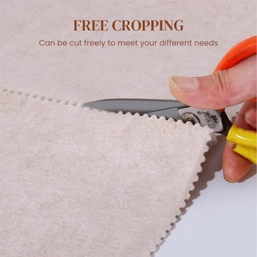 HASTHIP® Pack of 10 Cleaning Cloth - 10.6 x 11.8 Inches Loofah Kitchen Cloth for Cleaning with Absorbent Oil-Free, Natural Fiber, Versatile & Water Absorbent, Dusting Cloth (Grey)