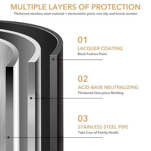 HASTHIP® Bench Garment Rack 4-Tier Metal Shoe Organizer with Coat Hooks,Entryway Shoe Storage Shelf and Hat Stand,Hallway Clothes Rack with 8 Hooks DIY Assembly Multipurpose Rack