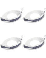 HASTHIP® 4PCS Bedsheet Clips Holder, Bedsheet Clips, Secure Fit for Home, Bedroom, Travel, and Office Use, Grey