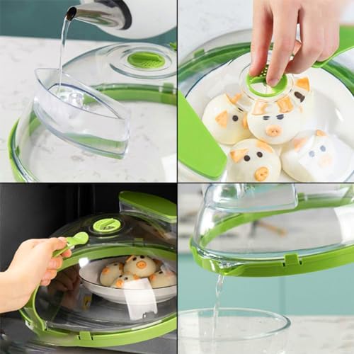 HASTHIP® Microwave Cover for Food, 10 Inch Plate Covers