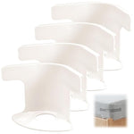 HASTHIP Bed Sheet Holders Set for All Mattress Sizes with Heavy Duty Corner Straps | 4 Pack