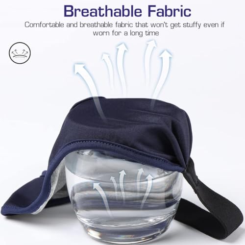 HASTHIP® 3Pcs VR Headwear Face Mask Compatible with Meta Quest 2/Oculus Quest 2, Breathable Sweatproof Stretchy Face Cover Sweat Guard, Universal Comfort Fit for VR Gaming Accessories