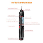 HASTHIP® Digital Multimeter Non Contact Voltage Tester Meter Digital 4000 Count AC/DC Voltage Tester, Current Meter, Non-Contact Voltmeter Sensor, Live Wire Detection, Resistance(Battery NOT INCLUDED)