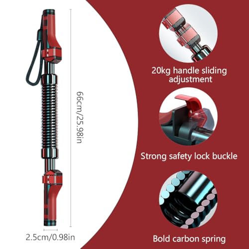 HASTHIP® Power Twister Bar Arm Advanced Training Twister Bar 110lbs-154lbs High Strength