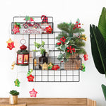 HASTHIP® 2Pcs Kitchen Organizer Basket Wire Basket Organizer Shower Caddy No Drill Wall Mounting Multipurpose Metal Basket Organizer for Kitchen, Bathroom, Living Room, Dorm, Size M/L