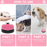 HASTHIP® Dog DoorBells, Dog Training Bells Dog Training Bell for Behavior Training & Communication, Door Hanging Bell for Puppies & Adult Dog, Use for Training Dog and Alerting Owners to Dogs Access