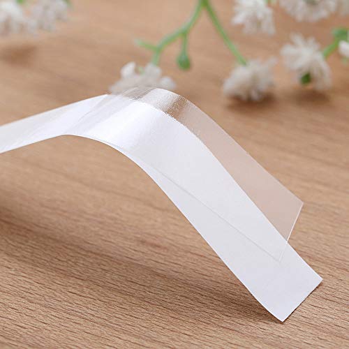35Pcs Double Sided Bra Stickers Tape One-Off Body Clothing Bra Strip 12mm White