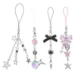 HASTHIP® 4 colgantes bonitos para teléfono de niñas, estilo kawaii