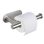 HASTHIP Toilet Paper Holder for Bathroom and Kitchen featuring Screw Tightened Bracket | 16×4.5×8.2 cm 304 Stainless Steel Chrome Finish