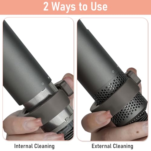 HASTHIP® Filter Cleaning Brush for Dyson Supersonic Hair Dryer HD01 HD02 HD03 HD04 HD08 Hair Blow Dryers, Easy Cleaning Tool for Hair Dryer Attachments (Parts Only)