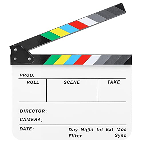 HASTHIP® Movie Clap Board Stage Prop Acrylic Studio C