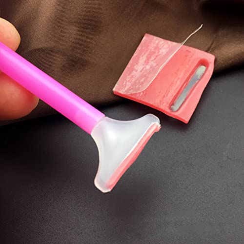 HASTHIP® Diamond Painting Kit Tool 5D Diamond Art Pen Kit with 6 Diamond Painting Pen, 2 Tweezer, 10 Glue Clays, 4 Diamond Tray, 5D Diamond Painting Tool Kits Accessories - 22 Pieces