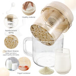 HASTHIP® Paneer Maker with Strainer and Lid, Spring Loaded Yogurt Press, Reusable BPA-Free Hung Curd Filter Cup with Handle, Homemade Cheese and Yogurt Maker