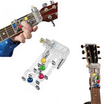 HASTHIP® Chord Buddy Guitar Chord Assisted Learning Tools Guitar Chord Presser Beginners Guitar Chord Helper, Guitar Learning Tools Guitar Chord Assistant