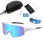 HASTHIP® Sunglasses Men Polarized Sunglasses for Mens and Womens,Black Retro Sun Glasses Driving Fishing UV Protection Fishing Cycling Mountain Bike Baseball Sunglasses with UV Protection(Blue)