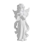 HASTHIP Praying Girl Angel Statue for Home Decor with Resin Wings | 3.54×7.48 in Memorial Ornament