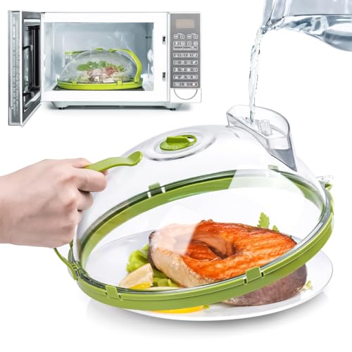 HASTHIP® Microwave Cover for Food, 10 Inch Plate Covers