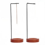 HASTHIP Agarbatti Holder Set of Two for Puja and Meditation featuring Upside Down Design with Rosewood Base