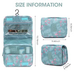 HASTHIP® Toiletry Bag for Women, Make Up Organiser for Women Cosmetic Organizer Travelling Makeup Bag Hangable Cosmetic Box for Girls Cosmetic Pouch for Toiletries Cosmetic Bag for Women & Girl - 1