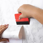 HASTHIP® 3Pcs Felt Edge Squeegee