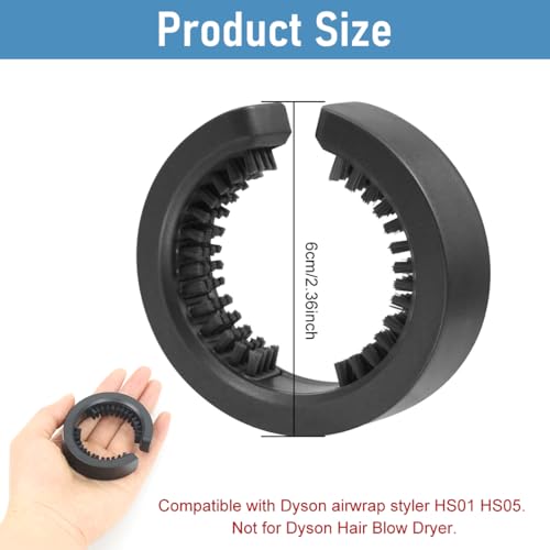 HASTHIP® Filter Cleaning Brush Accessory for Dyson Airwrap Styler HS01 HS05, Filter Cleaning Brush Attachments Part, Easy Cleaning Tool for Dyson Airwrap Styler (Parts Only)