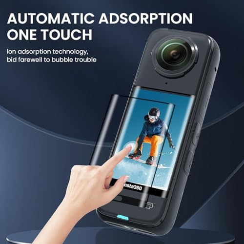 HASTHIP® Screen Protector for Insta 360 X4, 9H Tempered Glass Screen Cover HD Protector Lens Protector for Insta 360X4, Screen Protector for Insta 360 X4