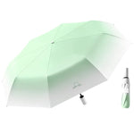 HASTHIP® Travel Umbrella UV UPF 50+ Sun Protection Umbrella with Case Compact, Lightweight, , Windproof Portable Parasol for Women, Men & Kids Green